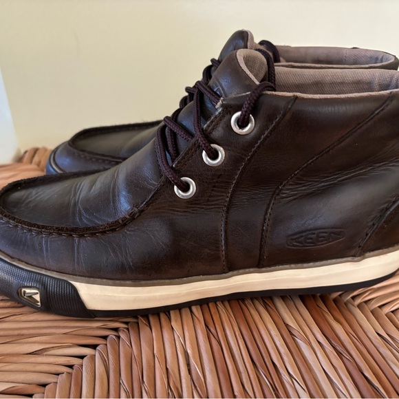 Keen leather boots chukka style size 9 - Picture 5 of 9